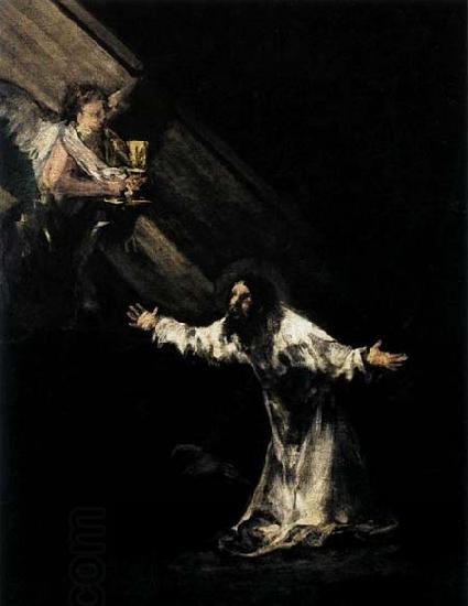 Francisco de goya y Lucientes Christ on the Mount of Olives China oil painting art